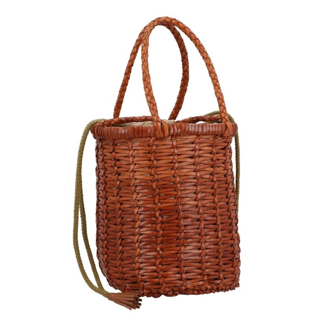 Dragon Diffusion Lina Leather Bucket Bag, Brown - Picture 3 of 5